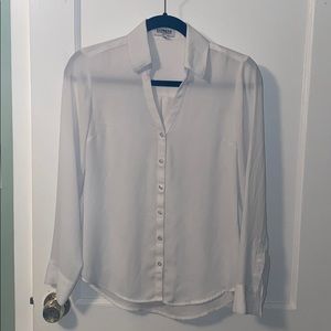 Express The Portofino slim fit blouse